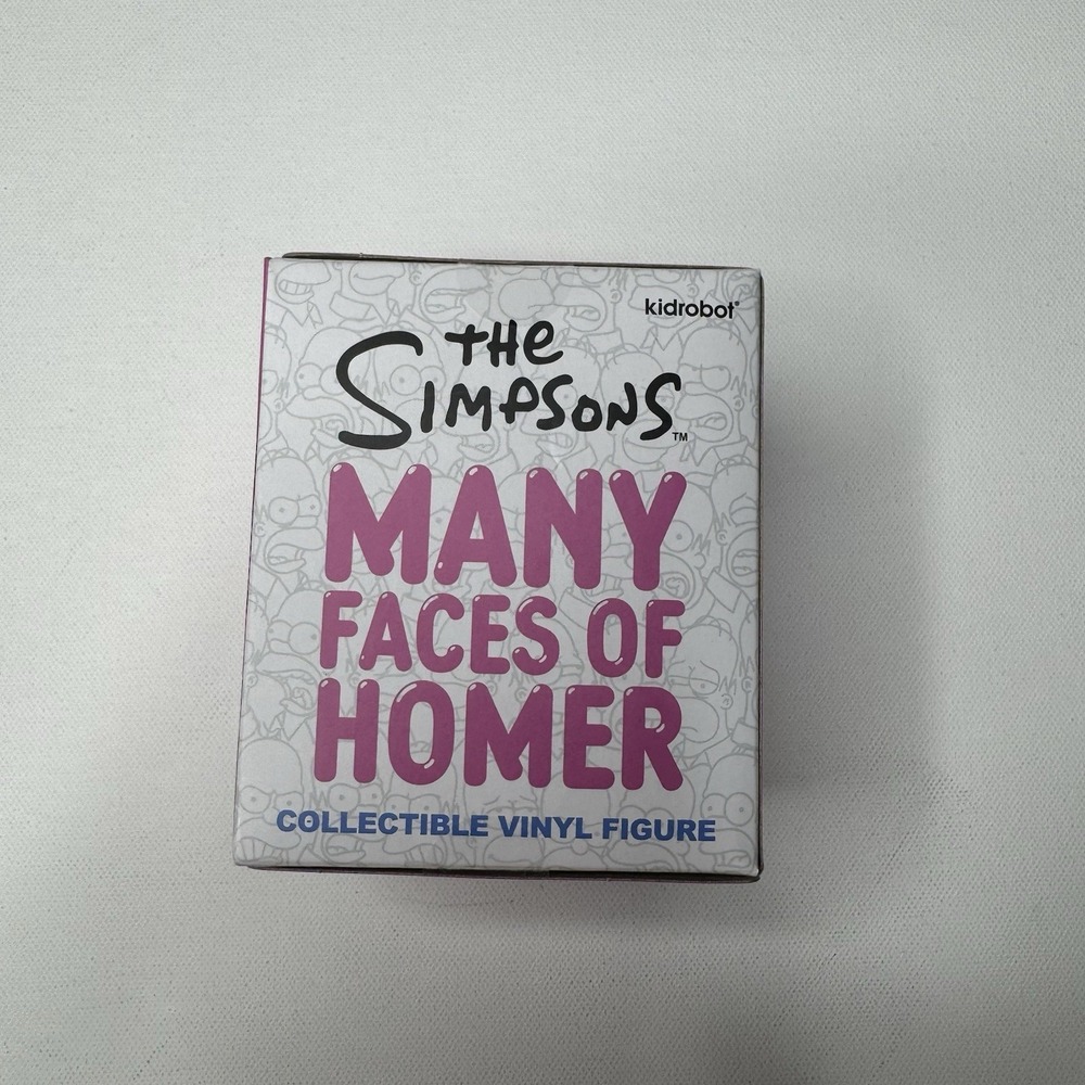 Kidrobot The Simpsons Homer Simpson Many Faces Collectible Vinyl Figure